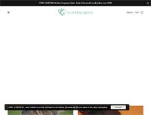 Tablet Screenshot of lovatandgreen.com